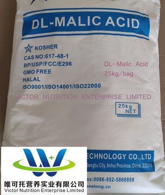 Acido Dl-malico personalizzabile / additivo alimentare / CAS 617-48-1 / su richiesta personalizzata
