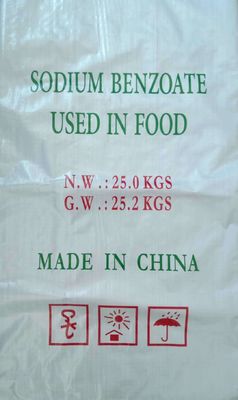 Benzoato di sodio CAS n. 532-32-1 per conservanti per bevande fabbricati in Cina