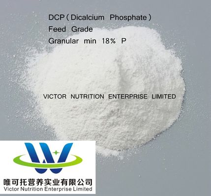 Grado mangime Granulato DCP Fami-QS Additivo 18% Polvere per l'acquacoltura Nutrizione per mangimi