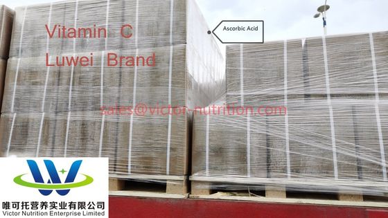 Grado alimentare Vitamina C Vc Acido ascorbico con metodo di stoccaggio normale CAS n. 50-81-7