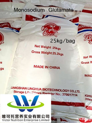99% Msg Glutamato monosodico Msg Durata di conservazione 12 mesi EINECS 205-538-1