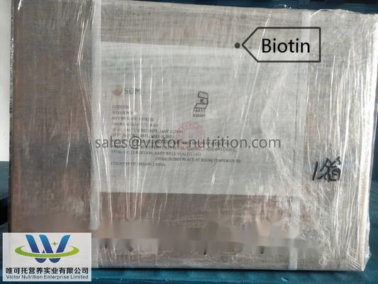 Materiale grezzo Additivo per mangimi D Biotina 2% per il normale metodo di stoccaggio 12 mesi