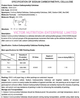 Gelatina/ gelato GMP certificato CMC Food Grade Durata di conservazione 12 mesi GMP approvato