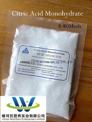 Acido citrico anidro/monohidrato/mono per intonaco richiesta personalizzata valore nutrizionale