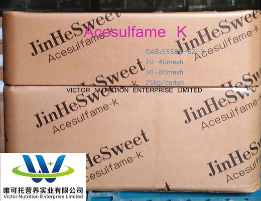 Grado alimentare Acesulfame K aromatizzante Acesulfame-K per personalizzazione e EINECS 259-715-3