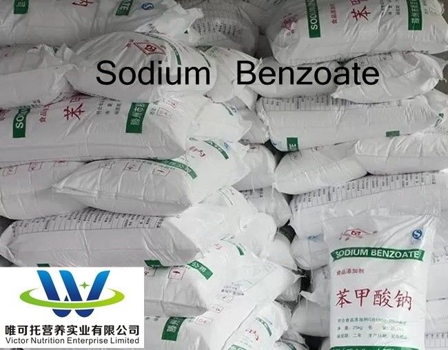 Conservante alimentare benzoato di sodio con certificazione QS CAS n. 532-32-1