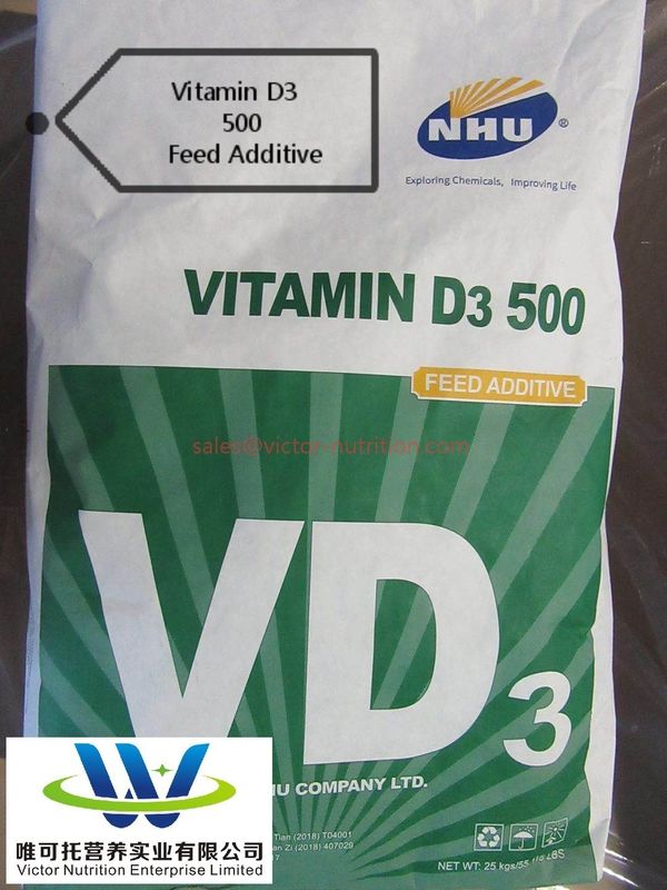 Vitamina D3 500 000 IU per mangimi di alto rendimento Vd3 500 Vitamine 5000 t/mese