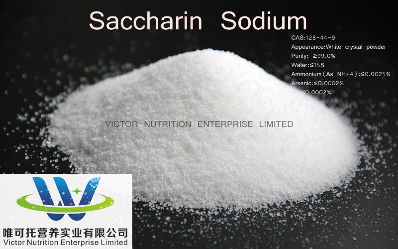 Dolcificanti Additivi alimentari Farmaceutici La tua fonte di saccarina Sodio CAS 128-44-9