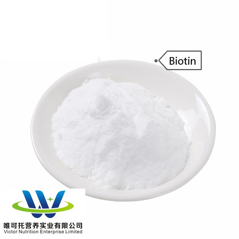 Richiesta personalizzata Vitamina H 99%/Biotina CAS n. 58-85-5 con formula C10h16n2o3s
