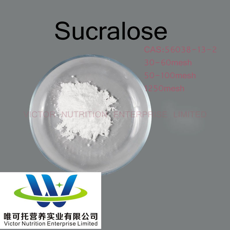 Effetto di stabilizzazione Sucralosio in polvere CAS 56038-13-2 EINECS 259-952-2 per additivi alimentari