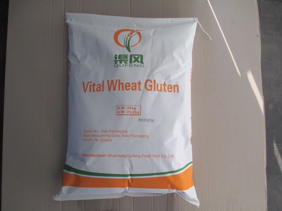 Qu Feng's 82% proteine vitale farina di glutine di grano per l' industria del forno su richiesta personalizzata